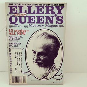 Ellery Queens Mystery Magazine December 1979 Paperback Book